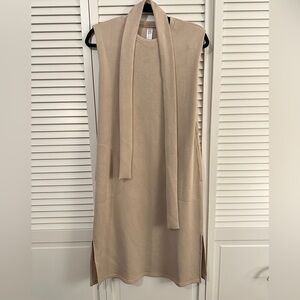 Spanx air essentials midi dress.  Sleeveless. Tan Color.  Size small.